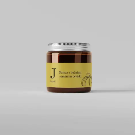 Namaz z bučnimi semeni in ocvirki